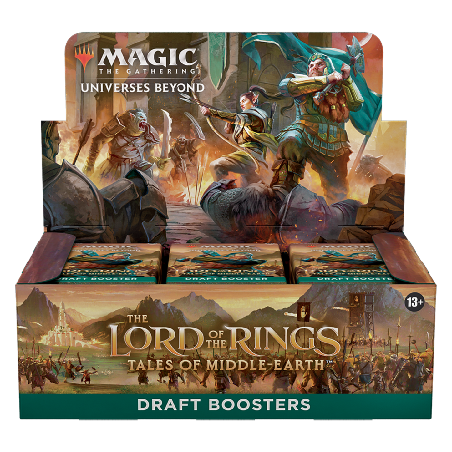 Magic: The Gathering The Lord of the Rings Tales from Middle Earth Draft Booster Box
