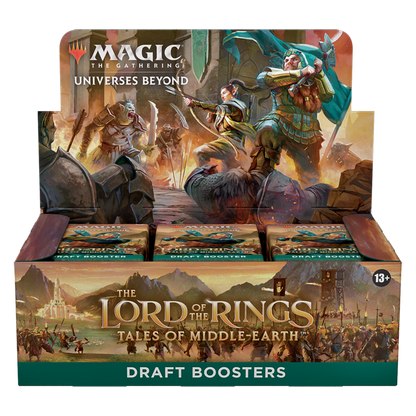 Magic: The Gathering The Lord of the Rings Tales from Middle Earth Draft Booster Box