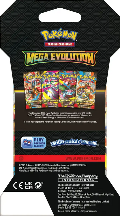 Mega Evolution Sleeved Booster Pack Pokémon TCG