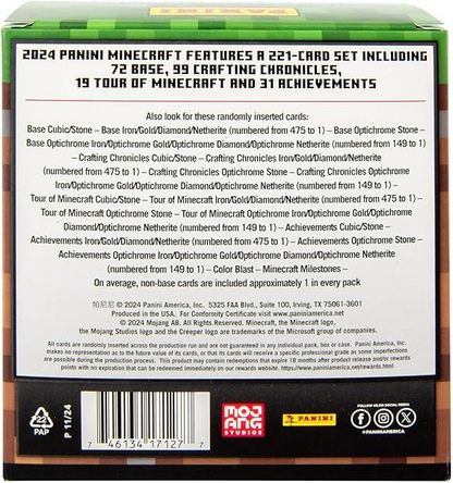 2024 Panini Minecraft Mega Box