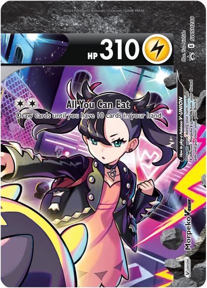 Crown Zenith Premium Playmat Collection Morpeko V-Union Box Pokémon TCG