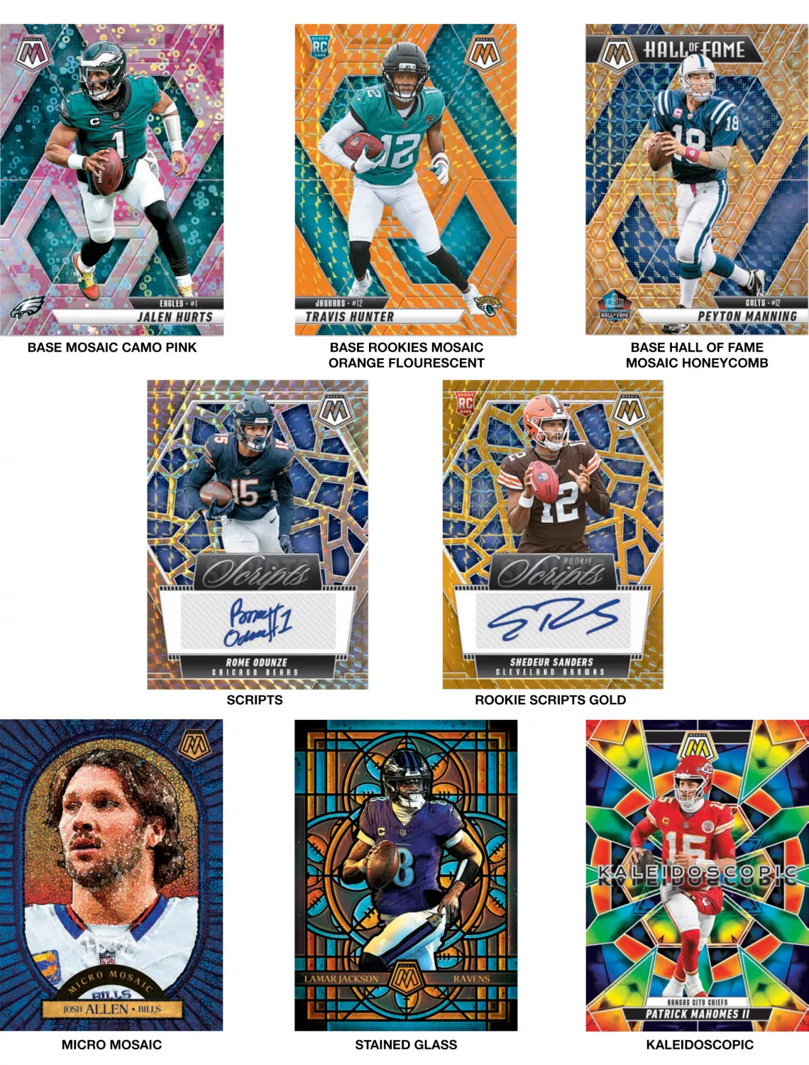 2025 Panini Mosaic Football Blaster Box