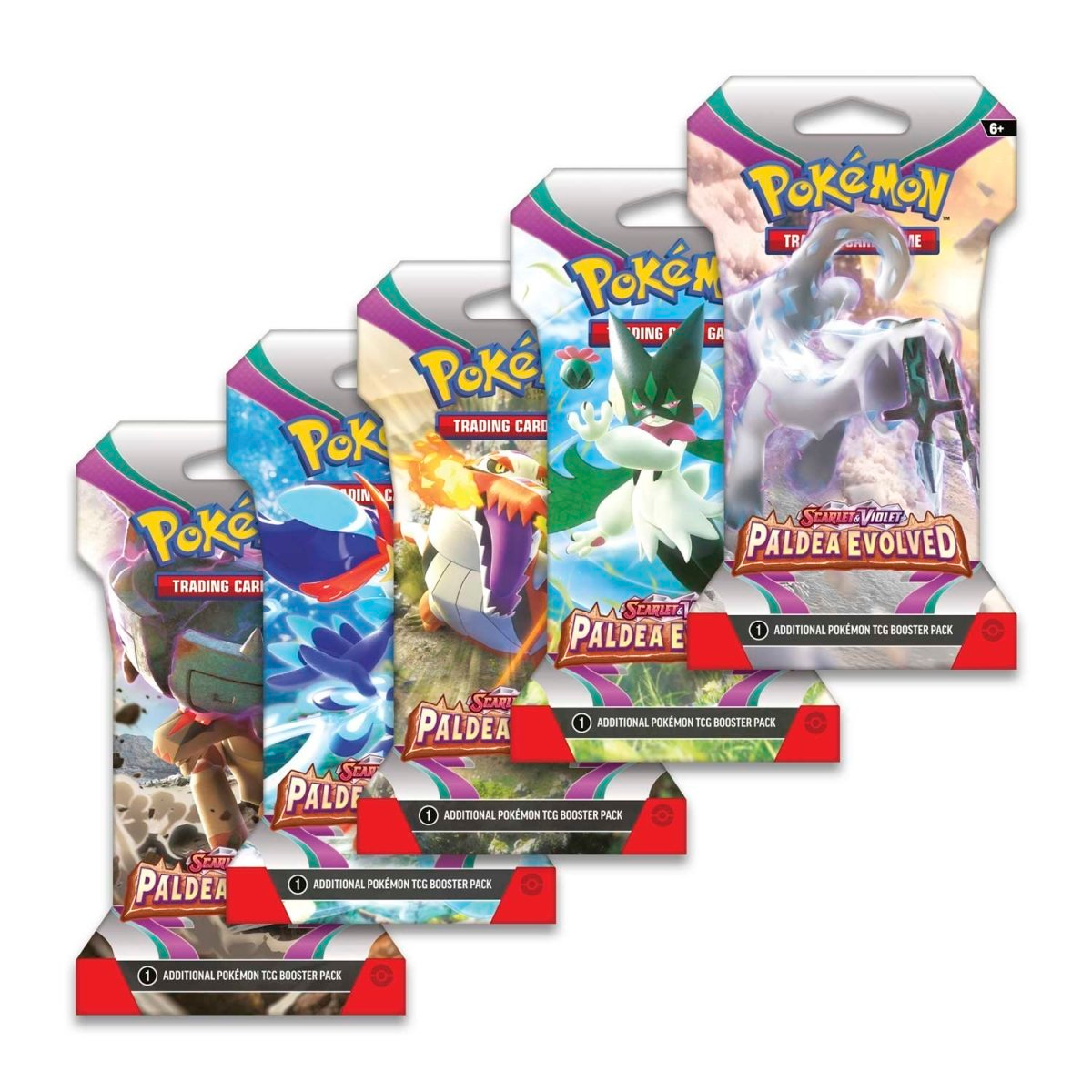 Paldea Evolved Sleeved Booster Pack Pokémon Scarlet & Violet