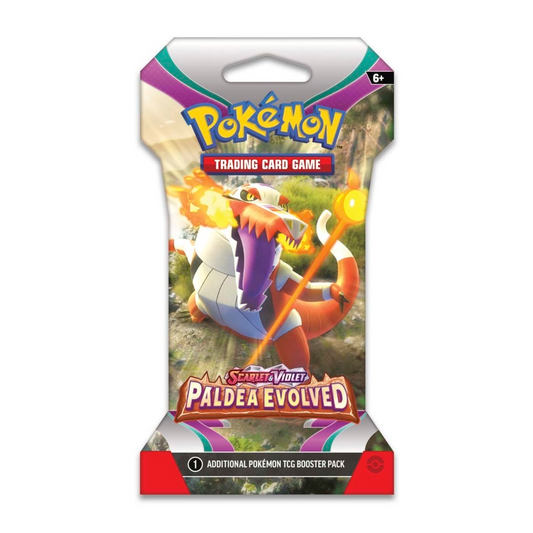 Paldea Evolved Sleeved Booster Pack Pokémon Scarlet & Violet