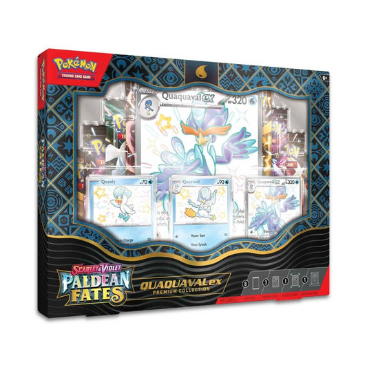 Paldean Fates Quaquaval ex Premium Collection Pokémon TCG Scarlet & Violet