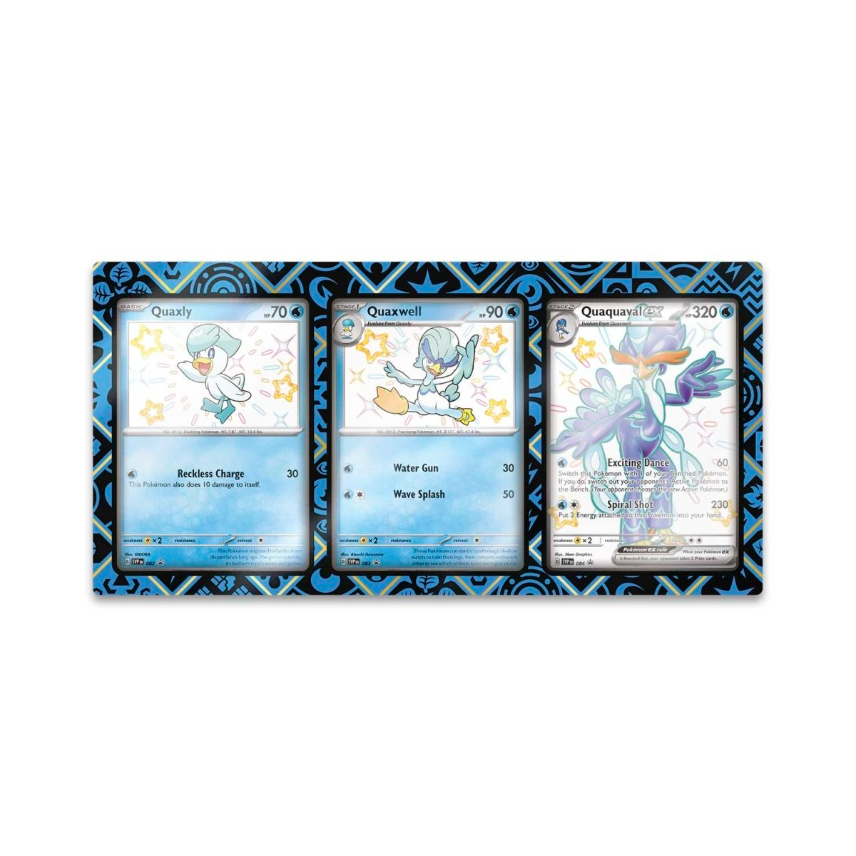 Paldean Fates Quaquaval ex Premium Collection Pokémon TCG Scarlet & Violet