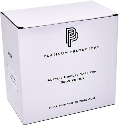 Platinum Protectors Acrylic Display Case for Pokemon Booster Box