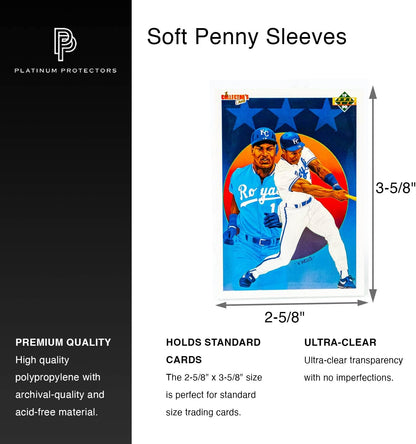 Platinum Protectors Penny Sleeves 100 pack