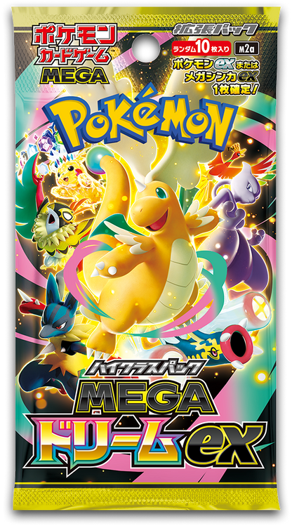 Mega Dream ex (M2a) Japanese Booster Box Pokémon TCG