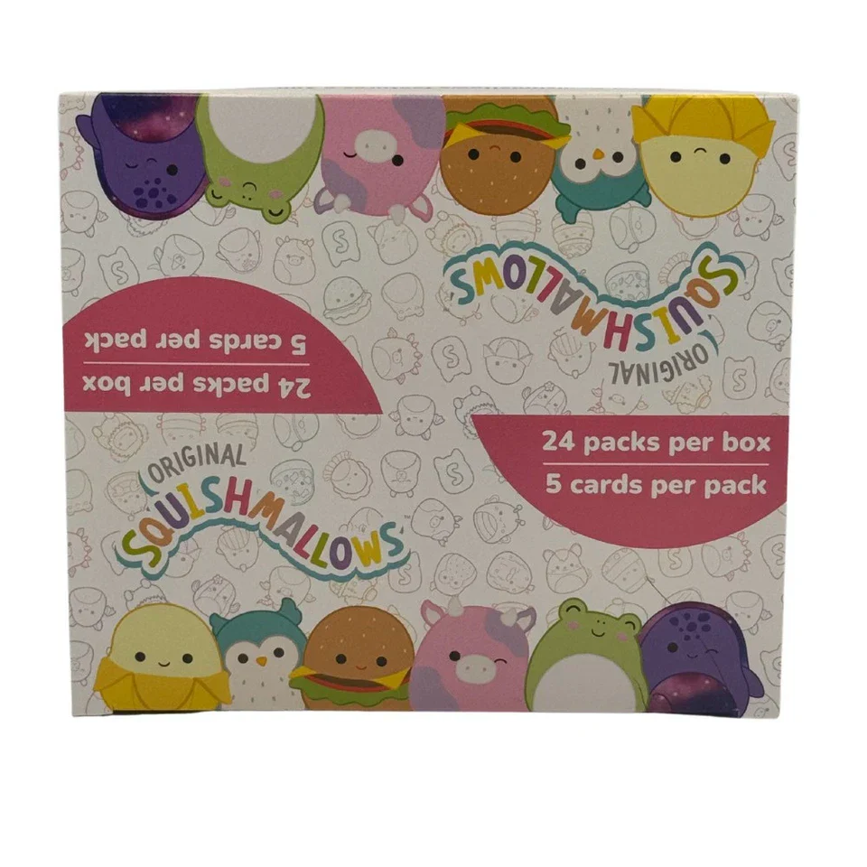 Squishmallows Trading Card Counter Display Box (2024) - Panini