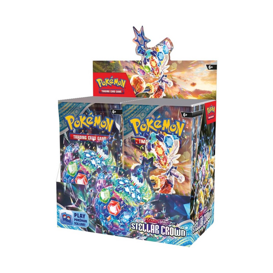 Stellar Crown Booster Display Box (36 Packs) Pokémon TCG Scarlet & Violet