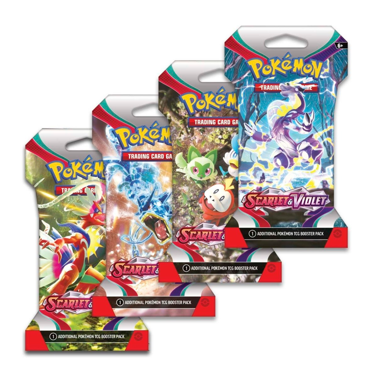 Scarlet & Violet Base Set Sleeved Booster Pack Pokémon TCG