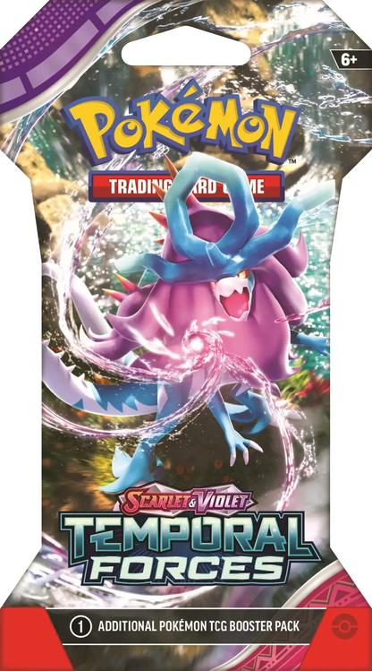 Temporal Forces Sleeved Booster Pack S&V Pokémon TCG